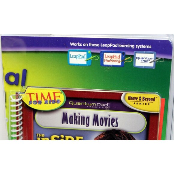 Leap Frog Pad Inside Scoop Harry Potter Making Movies Book Cartridge 3rd 4th 5th - Picture 1 of 6